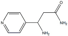 3-amino-3-(pyridin-4-yl)propanamide Structure