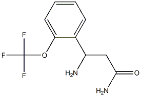  3-amino-3-[2-(trifluoromethoxy)phenyl]propanamide