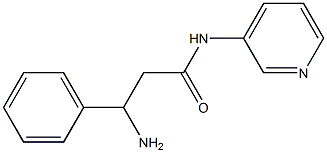 3-amino-3-phenyl-N-pyridin-3-ylpropanamide