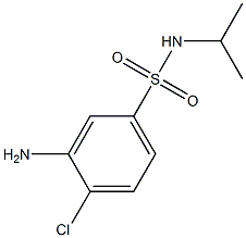 3-amino-4-chloro-N-(propan-2-yl)benzene-1-sulfonamide|