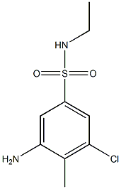 3-amino-5-chloro-N-ethyl-4-methylbenzene-1-sulfonamide