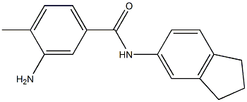 3-amino-N-(2,3-dihydro-1H-inden-5-yl)-4-methylbenzamide