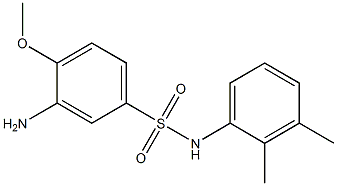 3-amino-N-(2,3-dimethylphenyl)-4-methoxybenzene-1-sulfonamide