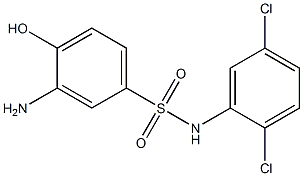 3-amino-N-(2,5-dichlorophenyl)-4-hydroxybenzene-1-sulfonamide|