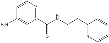 3-amino-N-(2-pyridin-2-ylethyl)benzamide