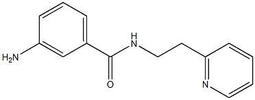 3-amino-N-(2-pyridin-2-ylethyl)benzamide|