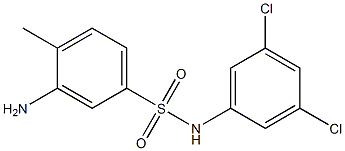 3-amino-N-(3,5-dichlorophenyl)-4-methylbenzene-1-sulfonamide