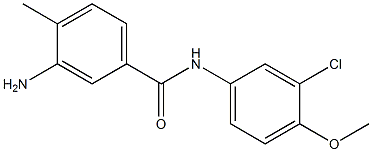 3-amino-N-(3-chloro-4-methoxyphenyl)-4-methylbenzamide