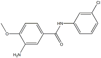 3-amino-N-(3-chlorophenyl)-4-methoxybenzamide