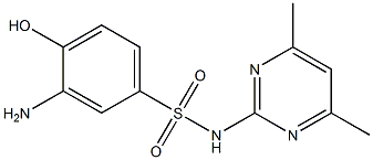 3-amino-N-(4,6-dimethylpyrimidin-2-yl)-4-hydroxybenzene-1-sulfonamide