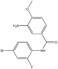 3-amino-N-(4-bromo-2-fluorophenyl)-4-methoxybenzamide