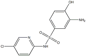  3-amino-N-(5-chloropyridin-2-yl)-4-hydroxybenzene-1-sulfonamide