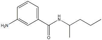 3-amino-N-(pentan-2-yl)benzamide Struktur