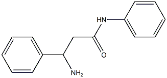 3-amino-N,3-diphenylpropanamide Structure
