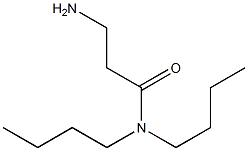 3-amino-N,N-dibutylpropanamide Structure