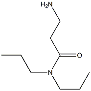 3-amino-N,N-dipropylpropanamide Struktur