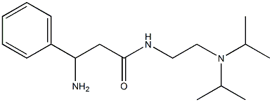 3-amino-N-[2-(diisopropylamino)ethyl]-3-phenylpropanamide