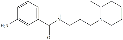 3-amino-N-[3-(2-methylpiperidin-1-yl)propyl]benzamide