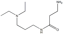 3-amino-N-[3-(diethylamino)propyl]propanamide 结构式