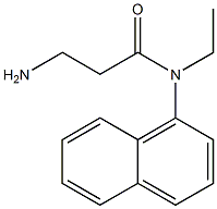 3-amino-N-ethyl-N-(naphthalen-1-yl)propanamide