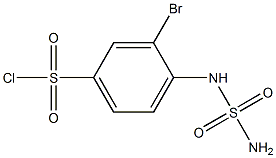  3-bromo-4-(sulfamoylamino)benzene-1-sulfonyl chloride