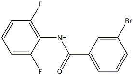 3-bromo-N-(2,6-difluorophenyl)benzamide Structure