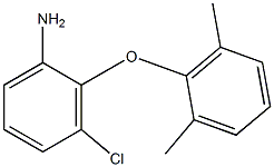 3-chloro-2-(2,6-dimethylphenoxy)aniline Structure