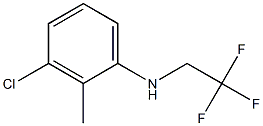 3-chloro-2-methyl-N-(2,2,2-trifluoroethyl)aniline