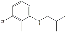 3-chloro-2-methyl-N-(2-methylpropyl)aniline