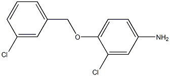 3-chloro-4-[(3-chlorophenyl)methoxy]aniline|