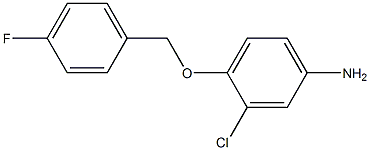 3-chloro-4-[(4-fluorobenzyl)oxy]aniline