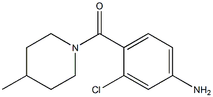 3-chloro-4-[(4-methylpiperidin-1-yl)carbonyl]aniline