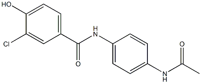 3-chloro-N-(4-acetamidophenyl)-4-hydroxybenzamide|