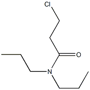 3-chloro-N,N-dipropylpropanamide,,结构式