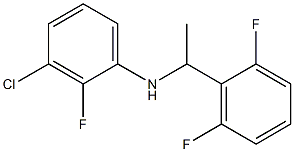 3-chloro-N-[1-(2,6-difluorophenyl)ethyl]-2-fluoroaniline