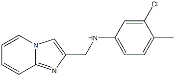  3-chloro-N-{imidazo[1,2-a]pyridin-2-ylmethyl}-4-methylaniline