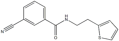 3-cyano-N-(2-thien-2-ylethyl)benzamide|