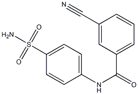 3-cyano-N-(4-sulfamoylphenyl)benzamide|