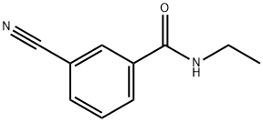 3-cyano-N-ethylbenzamide Struktur