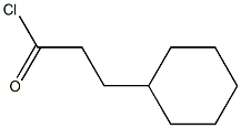 3-cyclohexylpropanoyl chloride,,结构式