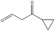 3-cyclopropyl-3-oxopropanal Structure