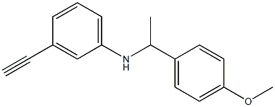 3-ethynyl-N-[1-(4-methoxyphenyl)ethyl]aniline