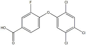 3-fluoro-4-(2,4,5-trichlorophenoxy)benzoic acid