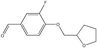  3-fluoro-4-(oxolan-2-ylmethoxy)benzaldehyde