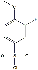 3-fluoro-4-methoxybenzene-1-sulfonyl chloride
