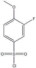  3-fluoro-4-methoxybenzene-1-sulfonyl chloride