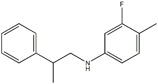 3-fluoro-4-methyl-N-(2-phenylpropyl)aniline