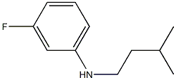 3-fluoro-N-(3-methylbutyl)aniline