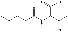 3-hydroxy-2-pentanamidobutanoic acid|