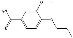 3-methoxy-4-propoxybenzenecarbothioamide|